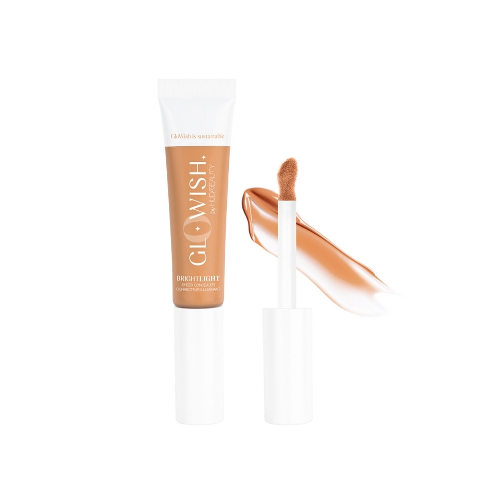 Glowish By Huda Bright Light Sheer Concealer 08 Tan New In The Box